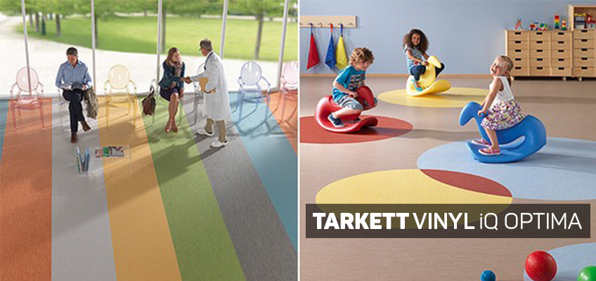 Banner Tarkett Vinyl homogenní iQ Optima